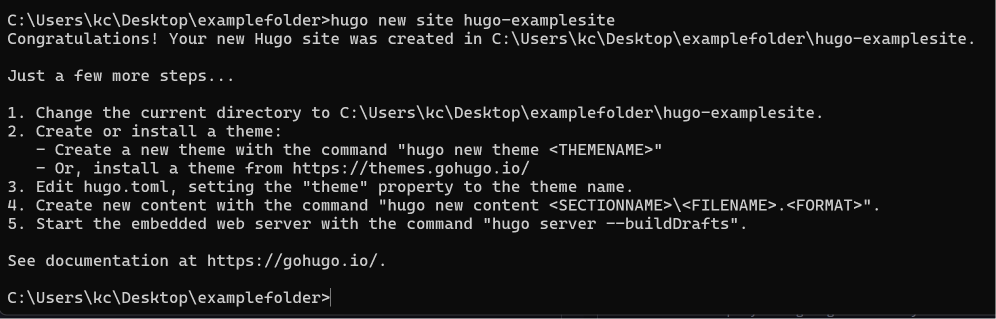 congratulations message from hugo congratulations message from hugo!