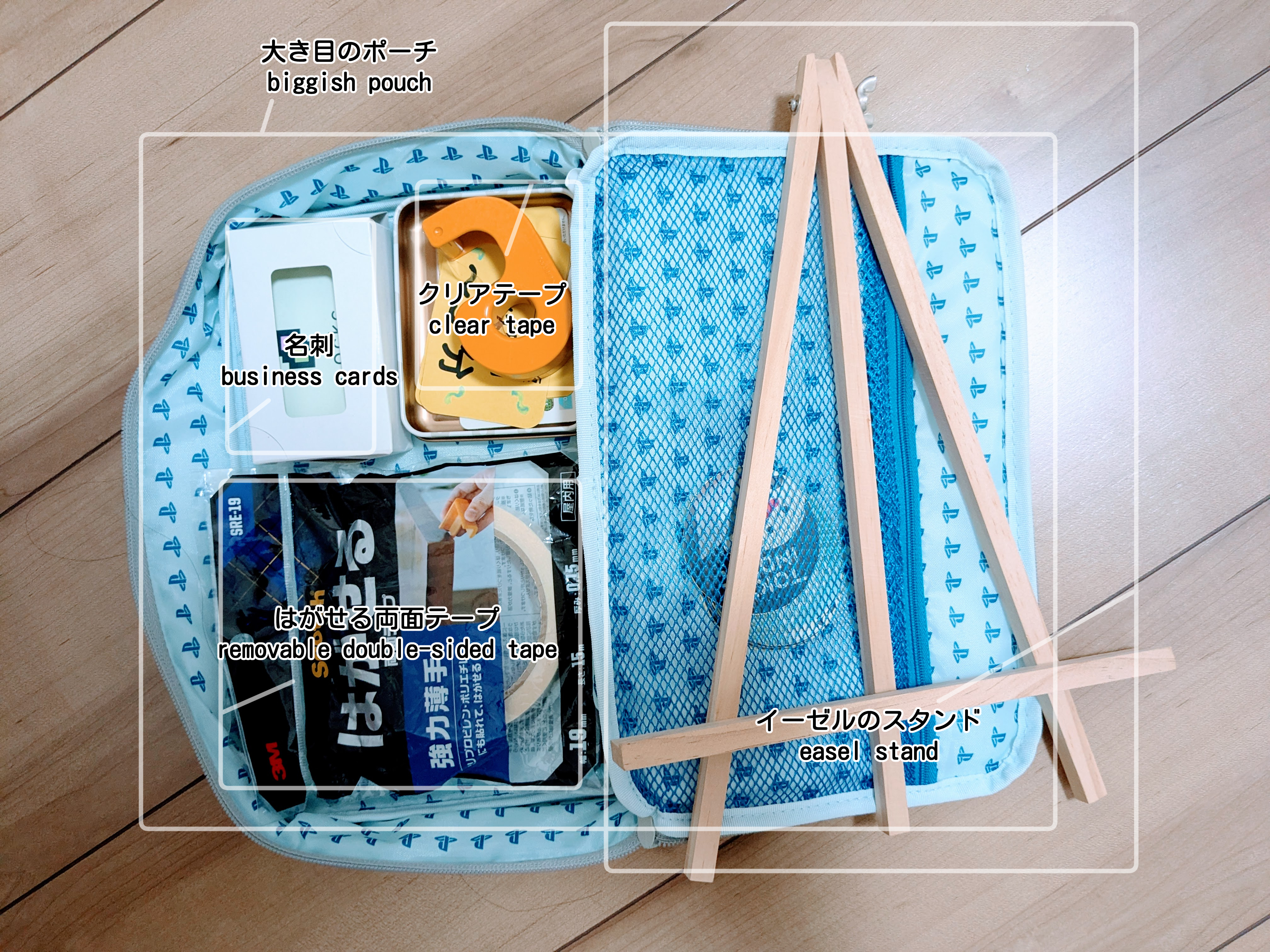 extra pouch of stuff